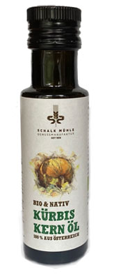 Organic Virgin Pumpkin Seed Oil unroasted native cold pressed