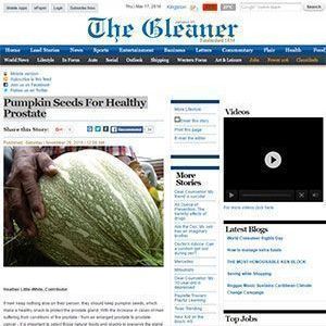 Pumpkin Seed Oil for Healhty Prostate