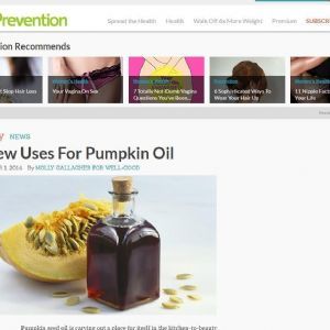 7 new Uses for Pumpkin Oil