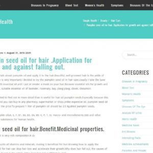 Pumpkin Seed Oil against hair loss