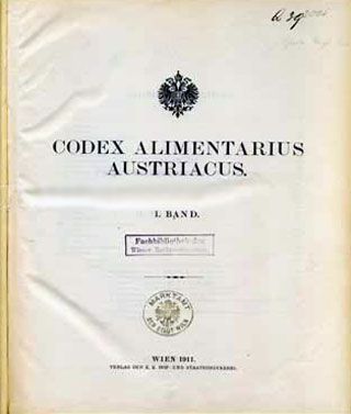 Codex Austriacus Alimentarius Kürbiskernöl