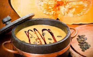 Pumpkin Soup with Pumpkin Oil