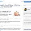 Is Styrian Pumpkin Seeds Oil an Effective Hair Loss Treatment?