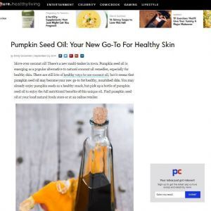 Pumpkin Seed Oil for Healthy Skin