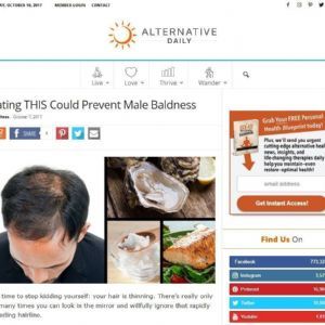 alternative daily pumpkinseedoil zinc prevents baldness