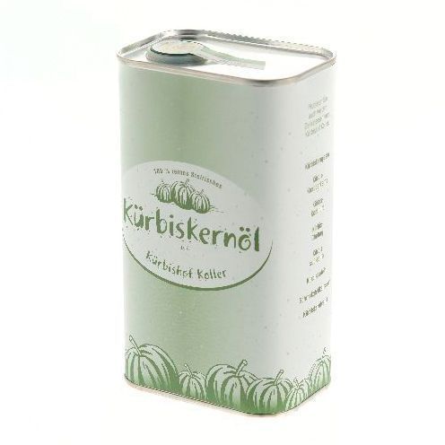 Styrian Pumpkin Seed Oil PREMIUM, Design Tin 1 Liter in Türkiye